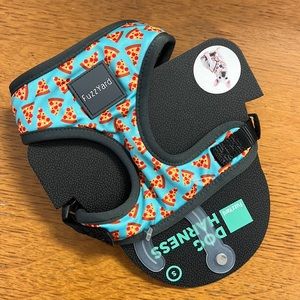 Dog Harness - small - pizza